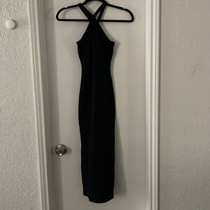 Old Navy Ribbed Haltered Maxi Dress